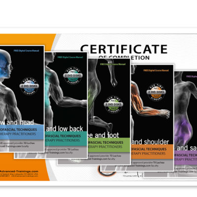 ALL 5 CORE COURSES <br>Adv Myofascial Techniques <br>(DVD + Certificate bundle)